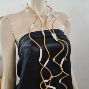 RS 10 Collana Ricciola sil 0.4 cipria sil 0.8 bianco