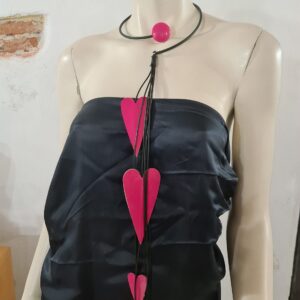 FG36 sil nero frangia sil nero cuori