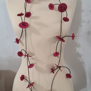 I4 Incastri PVC nero foam bordeaux