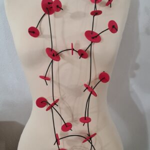 I3 Incastri PVC nero foam rosso