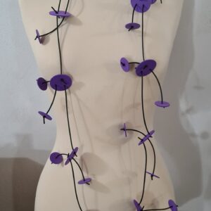 I5 Incastri PVC nero foam viola