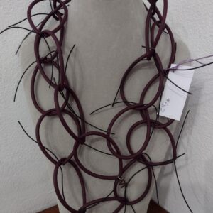 CH24 Chains sil. melanzana chiaro filini sil. nero