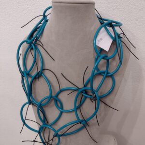 CH34 Chains sil. verde acqua lucido filini sil. nero
