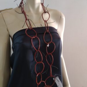 CH62 Collana Chain Marsala Lucido